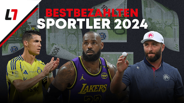 Die bestbezahlten Sportler des vergangenen Jahres