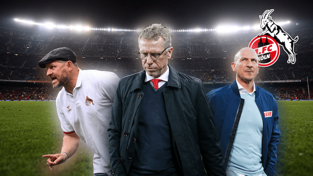 Alle Trainer des 1. FC Köln seit Peter Stöger