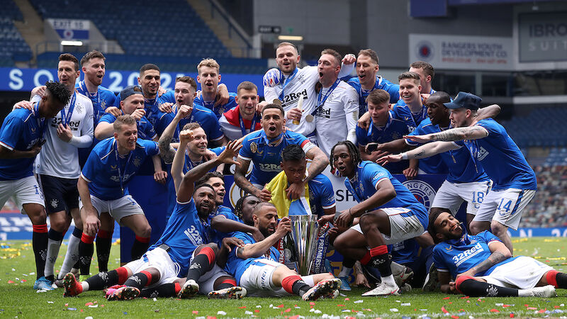 #2 - 55 Titel - Glasgow Rangers und Celtic Glasgow (Schottland)