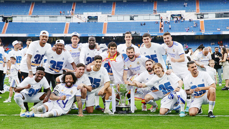 #9 - 34 Titel - Real Madrid (Spanien)