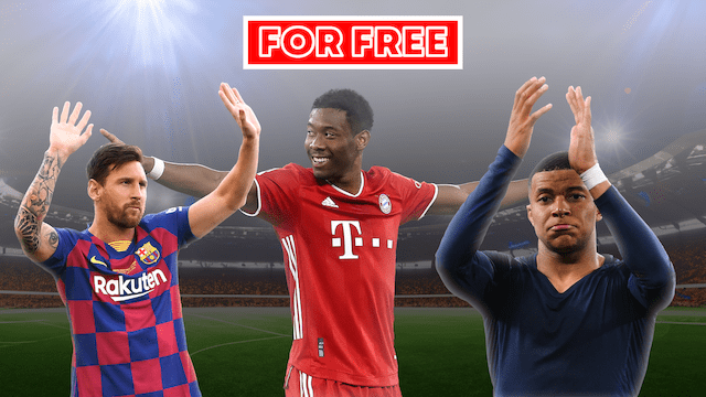 Die 20 wertvollsten ablösefreien Transfers aller Zeiten