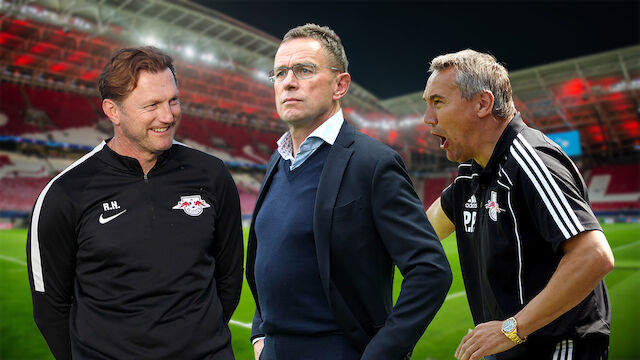 Alle bisherigen Trainer von RB Leipzig