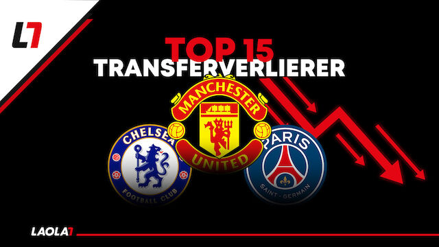 Die 15 größten Transferverlierer des letzten Jahrzehnts