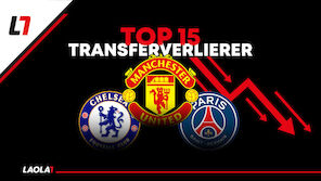Die 15 größten Transferverlierer des letzten Jahrzehnts