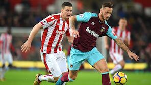 Marko Arnautovic trifft gegen Ex-Klub Stoke