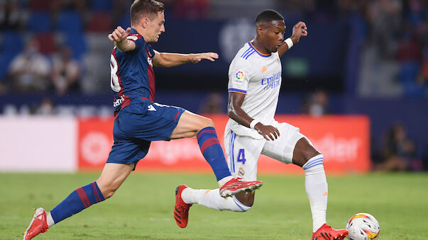 Real Madrid mit spektakulärem 3:3 bei Levante