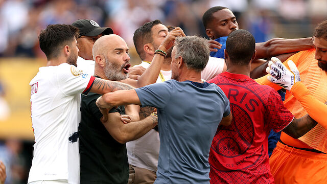 PSG schlechter Verlierer? Handgreiflichkeiten nach Finale