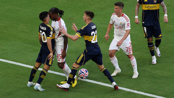 Boca Juniors verspielen Sieg gegen Benfica
