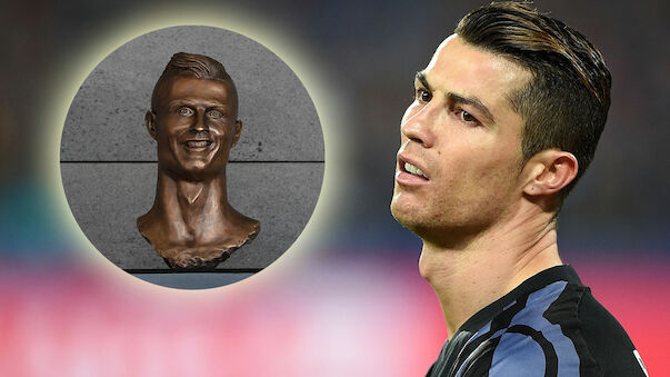 Ronaldo verlangt Änderung seiner Büste