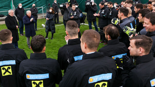 Van der Bellen besucht das ÖFB-Team