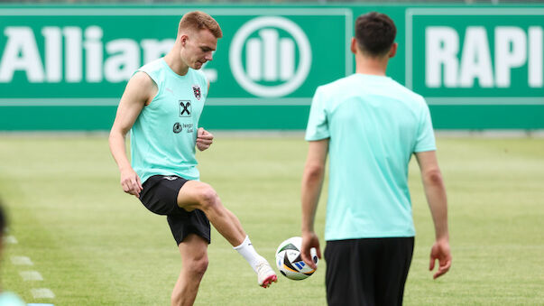 Lienhart erleidet im ÖFB-Training leichte Gesichtsverletzung