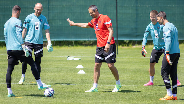 Das ÖFB-Goalie-Casting: "Werden nicht am Spieltag würfeln"