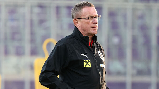 Rangnick und der Start in die interne Quali