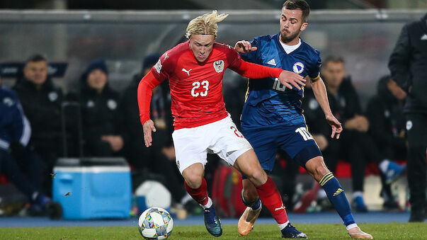 Xaver Schlager in Nordirland in ÖFB-Startelf