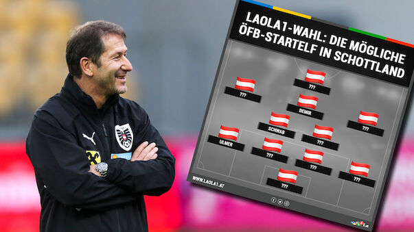 LAOLA1-Wahl: Die mögliche Startelf für Schottland