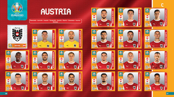 Panini-Album: Diese ÖFB-Stars fehlen