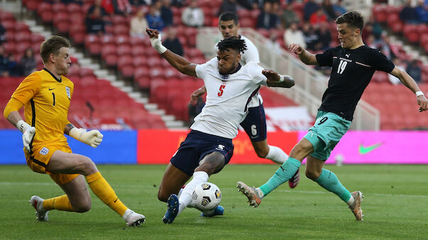 Knappe ÖFB-Niederlage in England