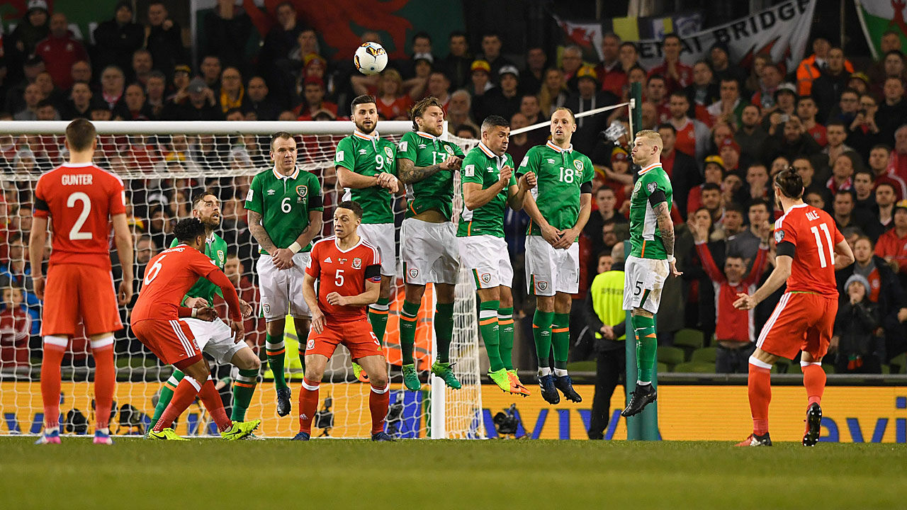 Irland Wales Fußball Irland Wales Fußball