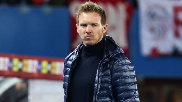 Nagelsmann bedient: 