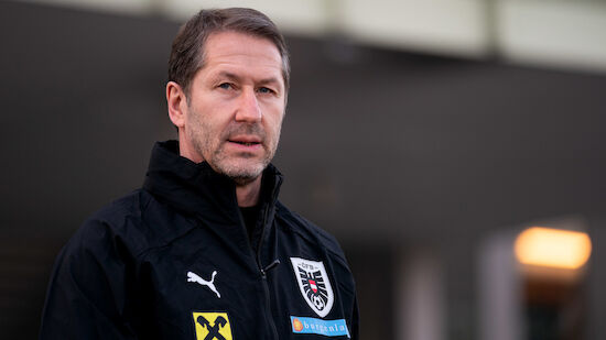 So kündigt Foda Abschied als ÖFB-Teamchef an