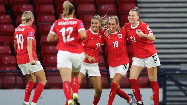 Dritter Platz ist fix! ÖFB-Frauen besiegen Schottland
