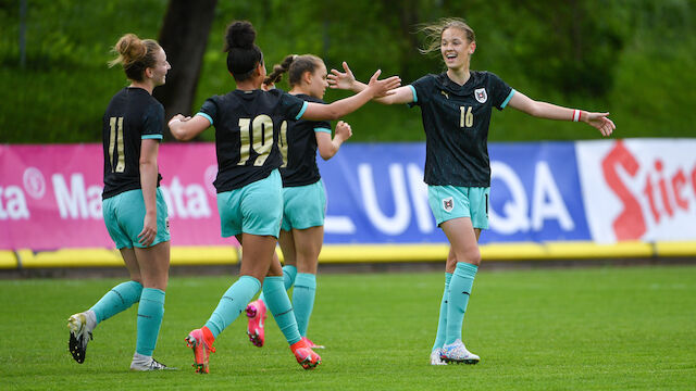 ÖFB-Frauen-U19 gewinnen EM-Quali-Auftakt souverän