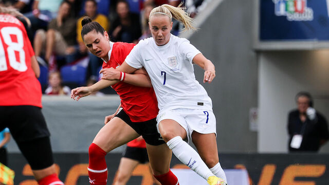 ÖFB-Frauen unterliegen England erneut