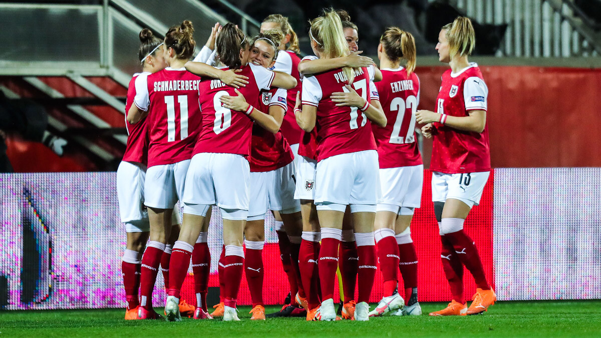 ÖFBDamen Kader für entscheidende EMQualifikationsspiele