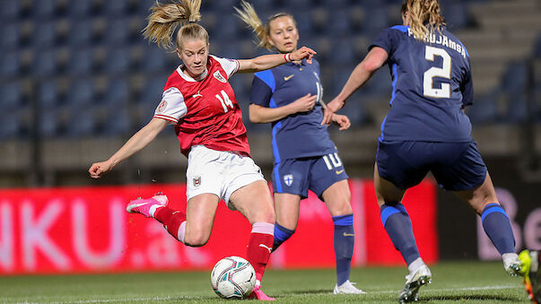 ÖFB-Damen verspielen 2:0-Führung gegen Finnland