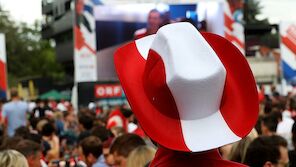 Die ÖFB-Frauen im Public Viewing anfeuern