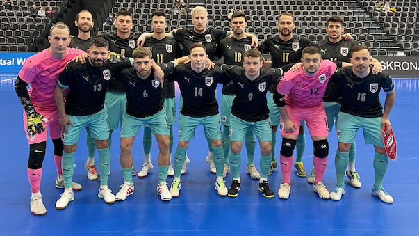 Futsal-Nationalteam holt 1. Sieg in WM-Quali