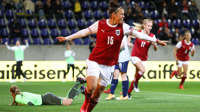 ÖFB-Frauen feiern 3.Kantersieg in 3.WM-Quali-Spiel