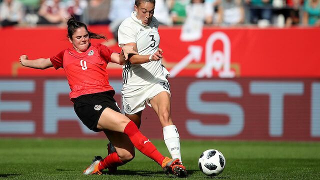 ÖFB-Frauen unterliegen Deutschland