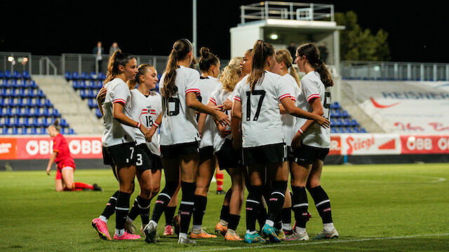 ÖFB-U19-Damen fixieren mit Kantersieg EM-Quali-Aufstieg