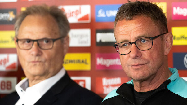 ÖFB-Boss Milletich fällt erstes Rangnick-Urteil