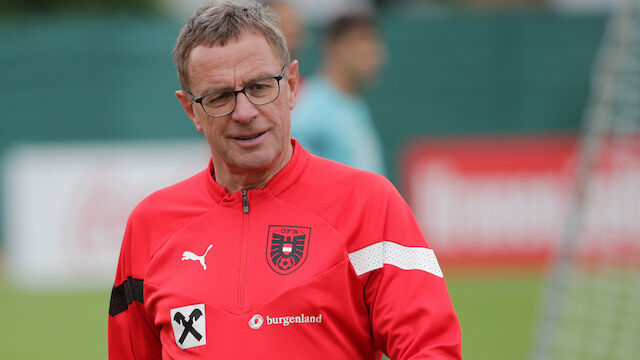 Teamchef Ralf Rangnick wollte Rapid unter die Arme greifen