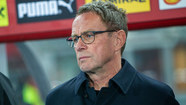 Rangnick: "Mir graust es zu sagen: Habe keine Rose für dich"