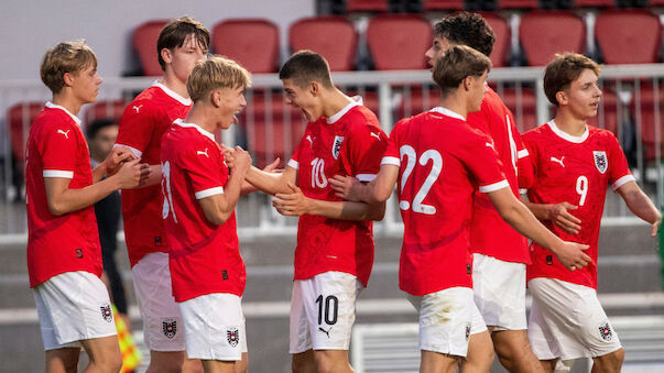 Achtungserfolg: ÖFB-U17 gewinnt gegen Italien