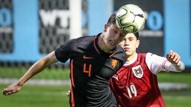 U18-Pleite nach 2:0-Führung gegen Niederlande