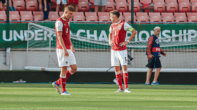 Frust bei ÖFB-U19: "Wir waren das bessere Team"