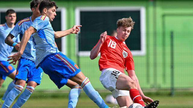 ÖFB-U19 unterliegt Spanien und verpasst EM-Teilnahme