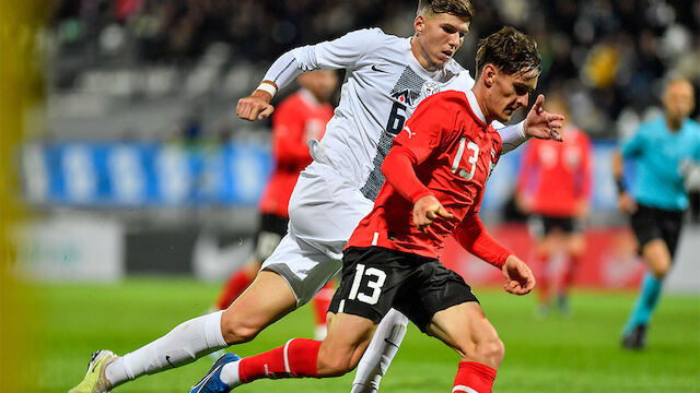 Niederlage in Slowenien: Herber Rückschlag für ÖFB-U21-Team