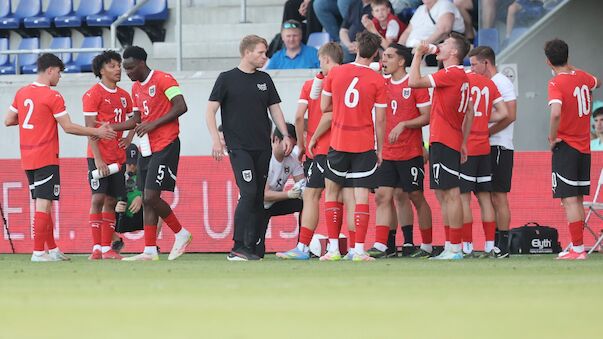 ÖFB: U21-Team gegen Dänemark vor Herkulesaufgabe