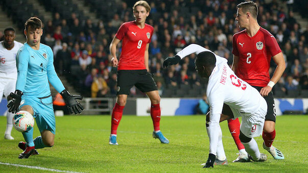 England schießt ÖFB-U21 in EM-Quali ab