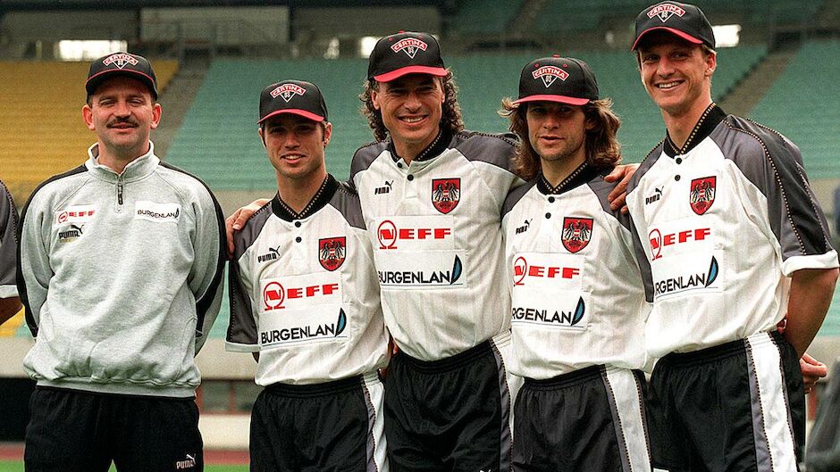 Bilder: Die ÖFB-Dressen im Wandel der Zeit - Fussball ...