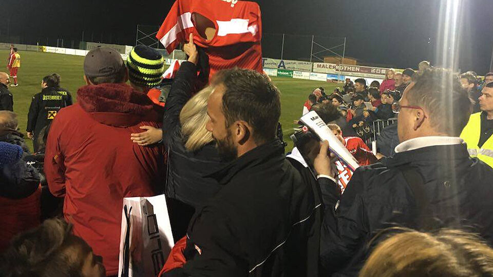 ÖFB in Stegersbach: Fan-Ansturm beim Training