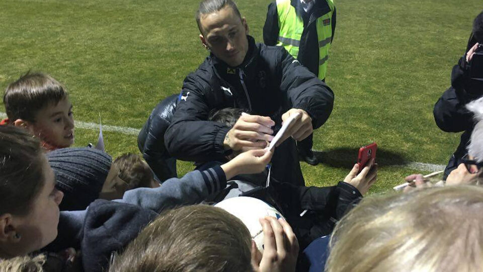 ÖFB in Stegersbach: Fan-Ansturm beim Training