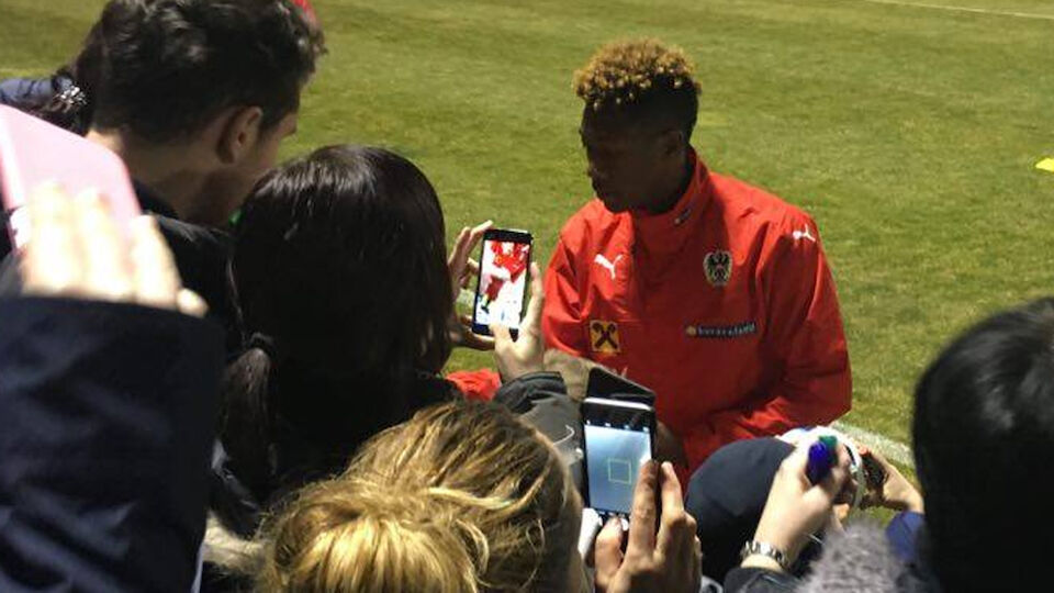 ÖFB in Stegersbach: Fan-Ansturm beim Training