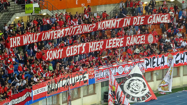 ÖFB-Fans kritisieren die Spieler