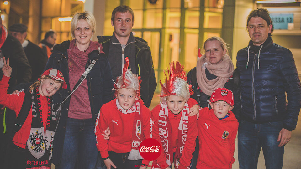 Fan-Bilder vom WM-Quali-Spiel Österreich vs. Moldawien
